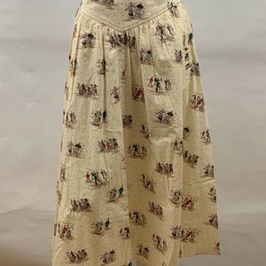 Vintage, cream Liz Claiborne ice skater skirt